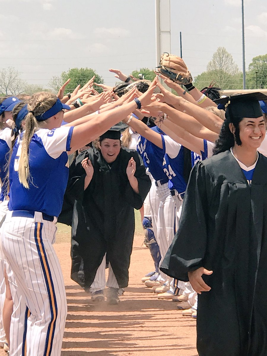 GAC_Commish's tweet photo. One of the coolest parts of the job is Softball Semifinal Saturday graduations! Congrats to @HardingSports’ Madi Trump &amp; @MuleriderSports’ Monica Islava, Sydney Johnson, &amp; Jill Roye. https://t.co/NvD3BYFLVl