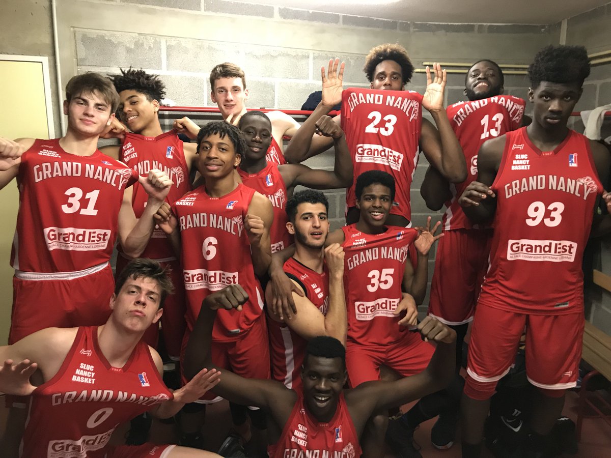 SLUCbasketNancy's tweet photo. La bonne nouvelle , c’est la qualification des U18 pour la finale du championnat de France 🇫🇷 demain (contre Rouen ou Montpellier) ! Bravo à eux #GoSLUC #TeamSLUC https://t.co/3yZk1HrFfH