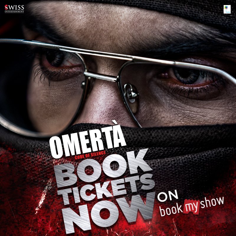 Omerta2018's tweet photo. The journey into an evil mind. Book your tickets for #Omerta now: https://t.co/eiJsgzgVzR

@mehtahansal @RajkummarRao @SWISSENTERTAIN3 @KarmaMediaEnt @nh_studioz https://t.co/hS0CCevSXV