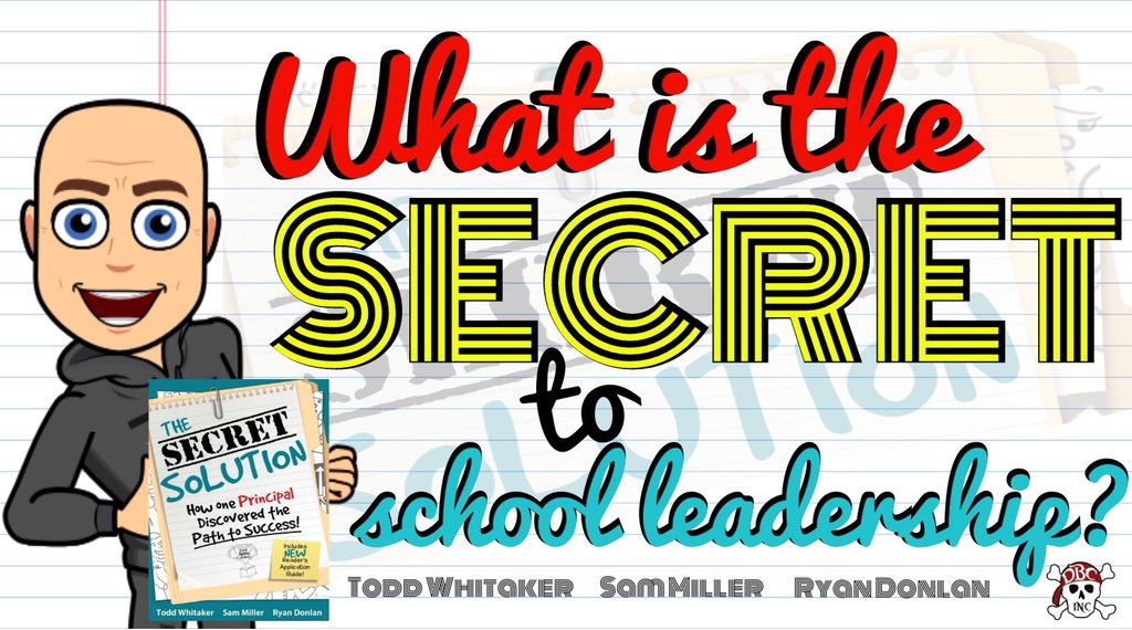 burgessdave's tweet image. The #SecretSolution to school leadership embedded in a clever parable-style book written by @ToddWhitaker @RyanDonlan @sammiller29 Powerful read for all #JoyfulLeaders! #LeadLAP #tlap #WGEDD #Culturize #cpchat #PrincipalsinAction amazon.com/Secret-Solutio…