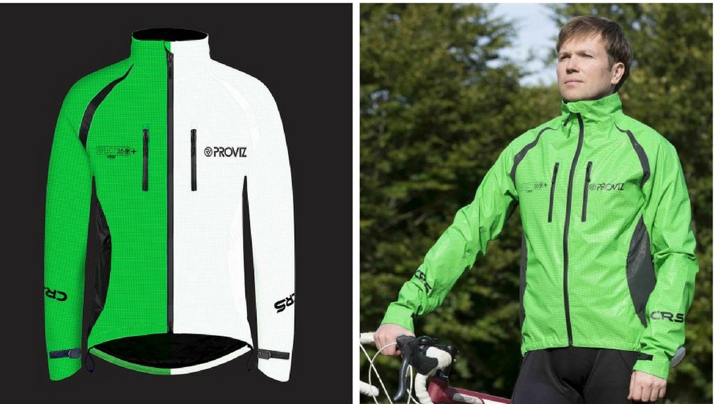 reflect360 crs men's cycling jacket
