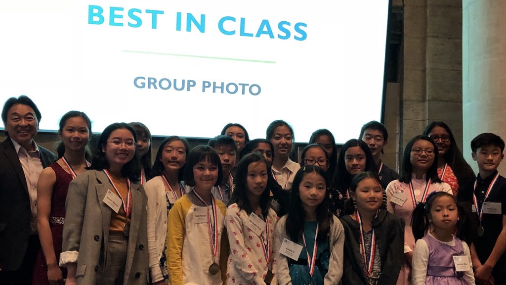 RHandaNBC's tweet photo. Proud to MC #GrowingUpAsianInAmerica event honoring Bay Area student winners in art, essay and video. The quality of the entries was stunning. Congratulations. #AsianPacificFnd #NBCBayArea https://t.co/Xou4n7ZiG2
