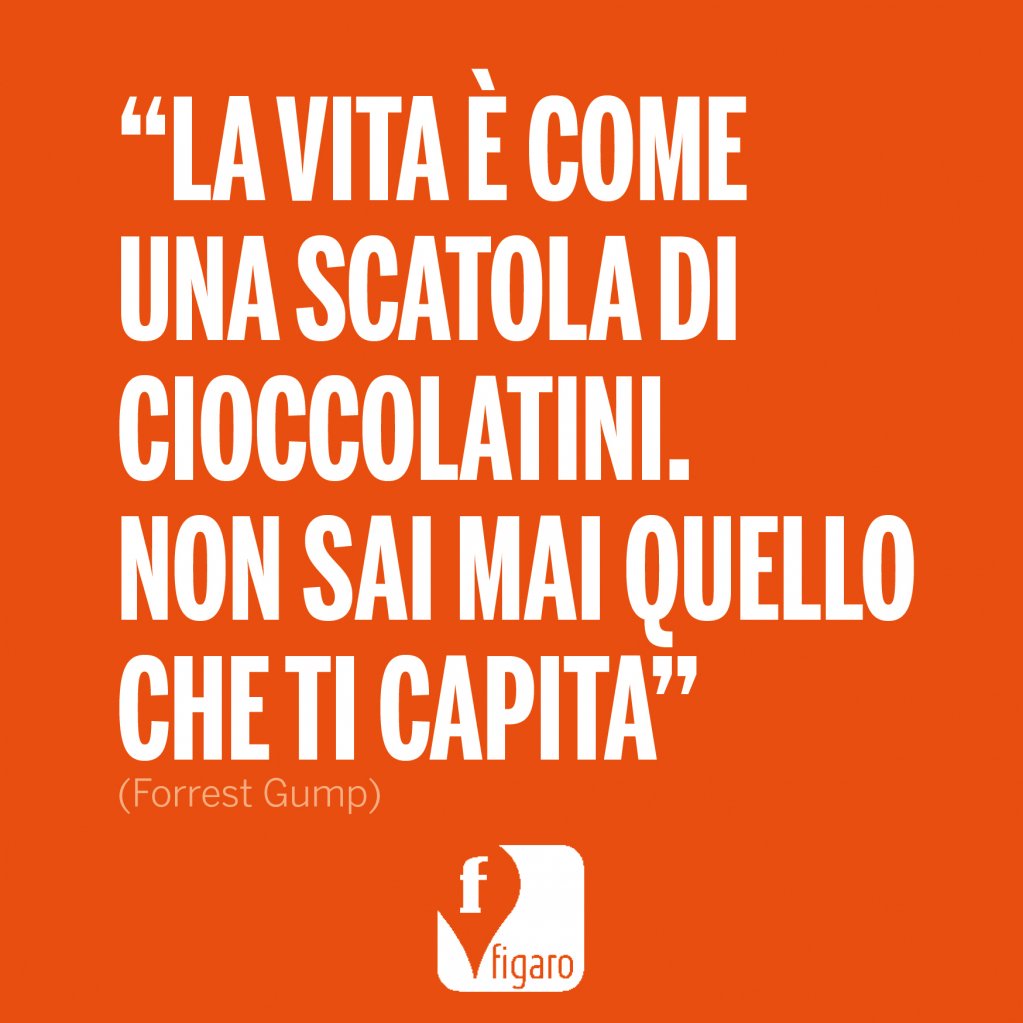 figaroshopping's tweet photo. La vita è come una scatola di cioccolatini. Non sai mai quello che ti capita. Forrest Gump 
🛍📱🆓 #figaroshopping #quotesoftheday https://t.co/TMgTdvF2L9