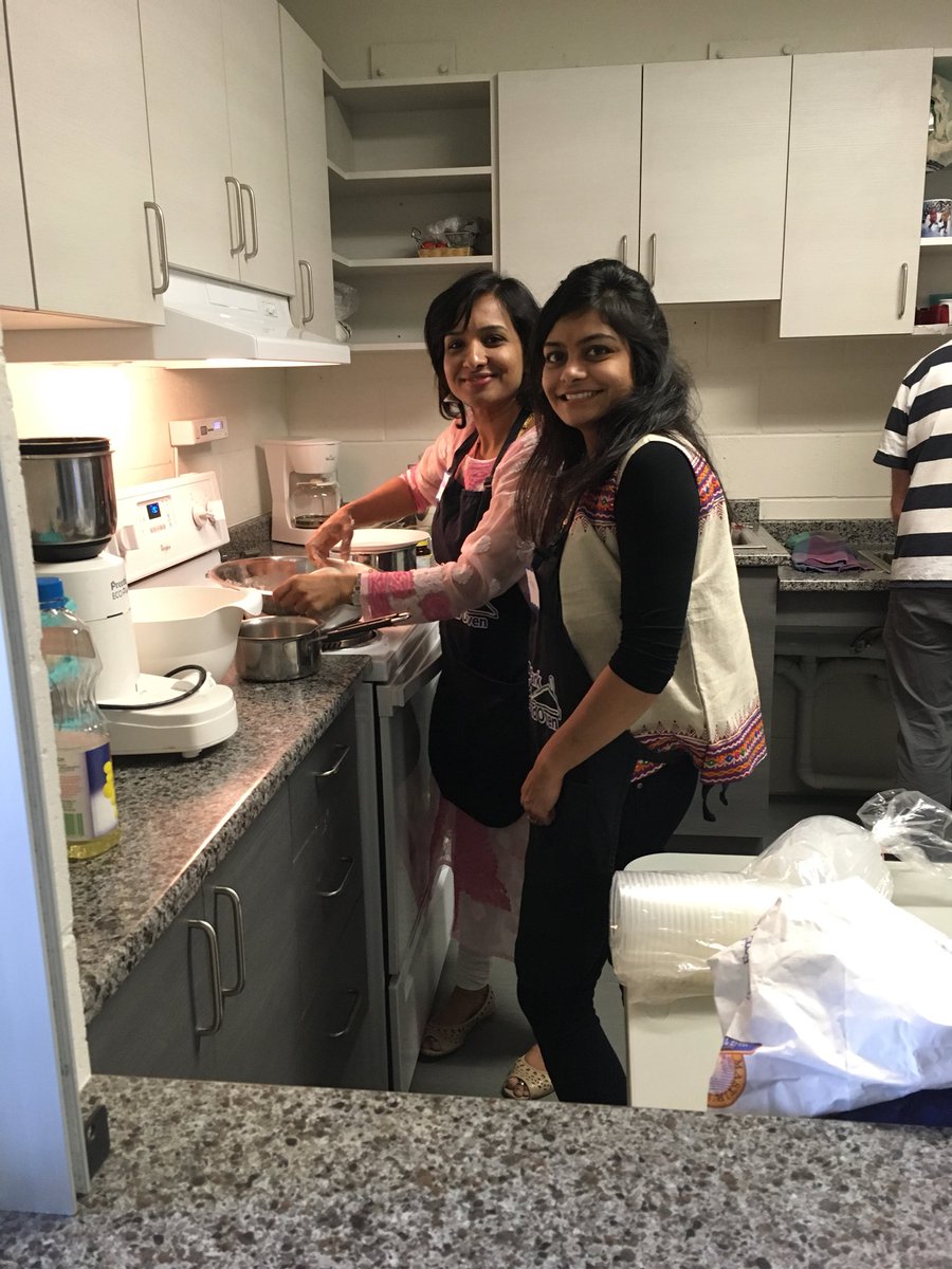 Our expert bakers getting ready! #breadschool
