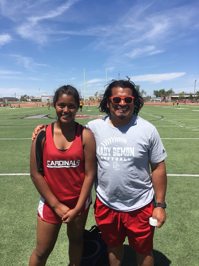 7th Girls Shot Put (5th place): Maggie Beatriz!