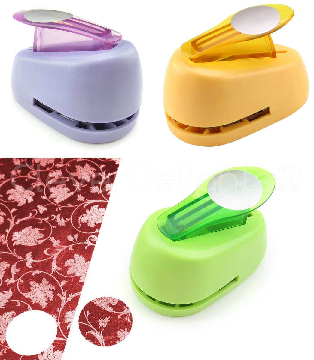 CleverDelights's tweet image. Perfect hole punch for your craft set! #cleverdelights #paperpunch #holepunch #crafting buff.ly/2FN8R16