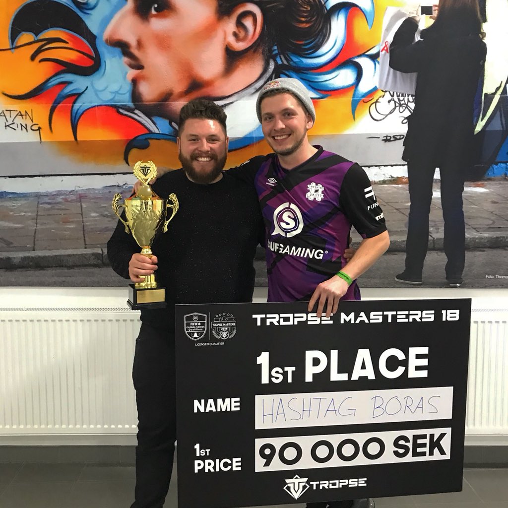 tropSeTV's tweet photo. Thank you for this amazing event!🎮❤️ We hope to see you all again next year! Congrats to @Hashtag_Boras on the victory which means he’s qualified for the global series playoffs in Amsterdam! 🏆👏🏻 https://t.co/u3kqTKt8PP