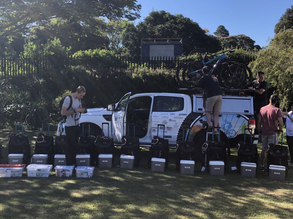 justbircher's tweet photo. Packed &amp; loaded, the time has arrived! @TransAfricaAdv begins tomorrow for @InganeYami https://t.co/qmeZts0Zkt