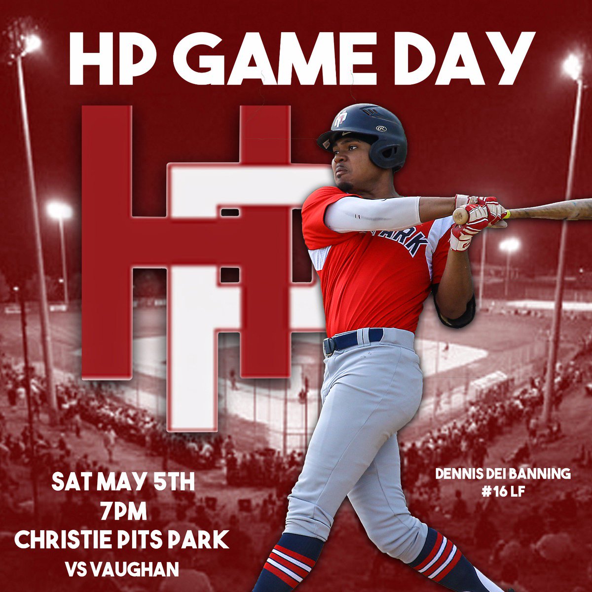 kmacdonaldRTA's tweet photo. It's time for the home opener for @DennisBreezy and the @HPjrbaseball #AlumniTweet https://t.co/nAU37oqaSI