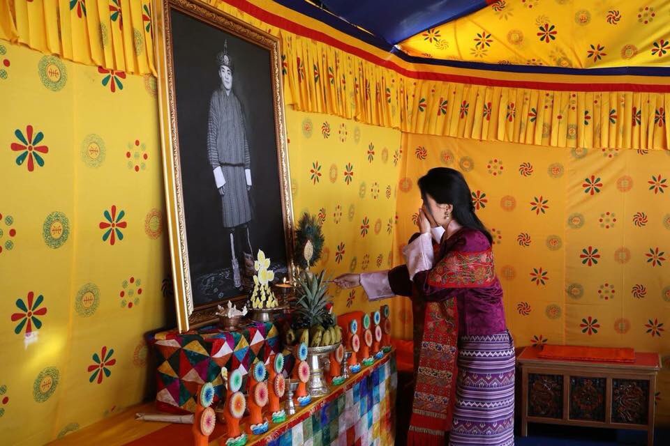 2 May 2018, Thimphu: Her Majesty The Gyaltsuen graced the celebration to mark the First Foundation Day of the Jigme Dorji Wangchuck National Referral Hospital in Thimphu.
#QueenJetsunPema #QueenofBhutan