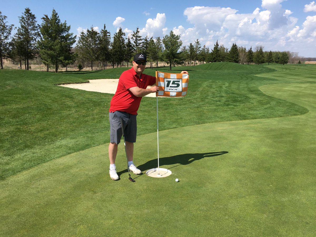 <a href="/RiggsBarstool/">Riggs</a> <a href="/PatMcAfeeShow/">Pat McAfee</a> how about a shout out for the <a href="/MitchellGCC/">Mitchell Golf & Country Club</a> 2-man how low can you go scramble to 15” cups #SaturdaysAreForTheBoys