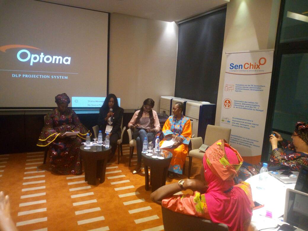 afchix_network's tweet photo. The panel discussing "Career paths for young women: -Technology trends: blockchain: IoT, big data, machine learning, cyber security, smart grid"
#AISDarkar #AfChixTechWomen #AfChixSummit2 @TechWomen @FIREAfrica @AIS_Africa @internetsociety @achom_lillian @ghc https://t.co/DLnhfFfNQB