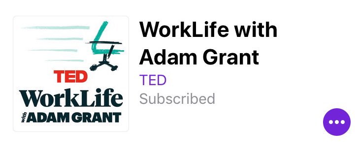 StacyJBarron's tweet photo. One of the great things about a newborn baby feeding schedule is that there are many hours to catch up on podcasts. Currently loving Adam Grant’s TED series on work life - some great insights for re-thinking the workplace and self improvement. #MatLeavePerks #TEDWorkLife https://t.co/zTqCB0om65