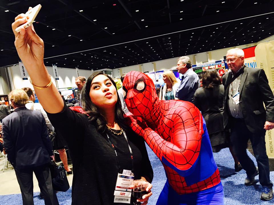 ShowbizCulture's tweet photo. Calling all @AAMers Annual Meeting & MuseumExpo attendees. SC Exhibitions at #Booth3012 is the place to be. Expect comics, a giant colouring book, and even a selfie with Spider-Man... #AAM2018 https://t.co/Em4nVtZwMj