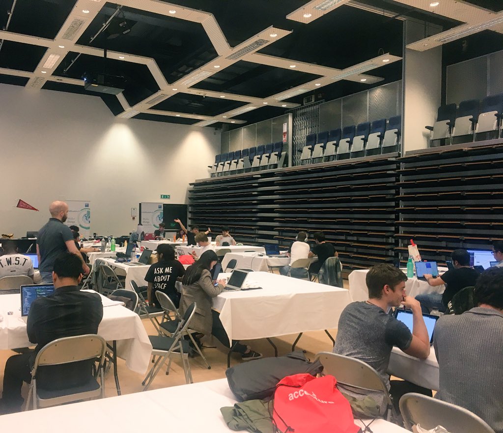 hacksurrey's tweet photo. Hackers still goinโ strong #HackSurreyBeta https://t.co/Go07unx3Hb