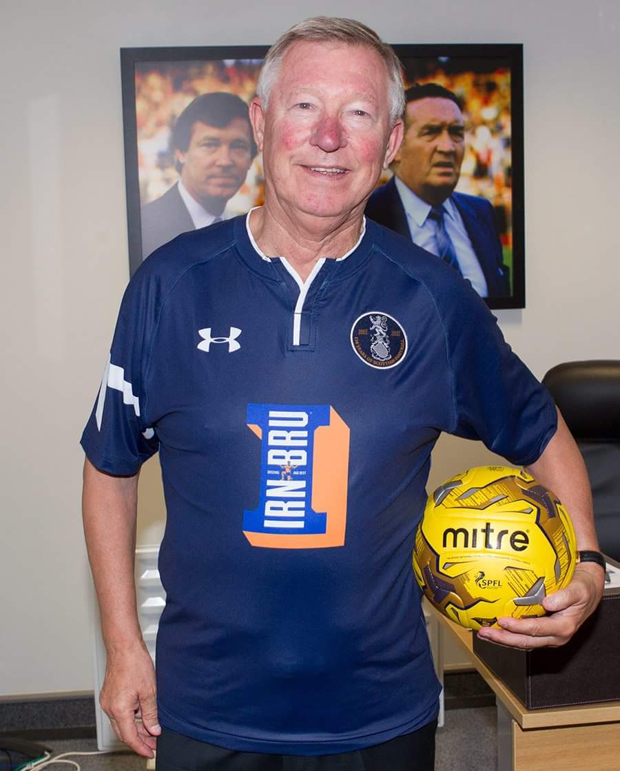 queensparkfc's tweet photo. Everyone at Queen's Park sends our best wishes to Sir Alex Ferguson and his family at this tough time. We wish him a full and speedy recovery. https://t.co/O5aFRuvzvU