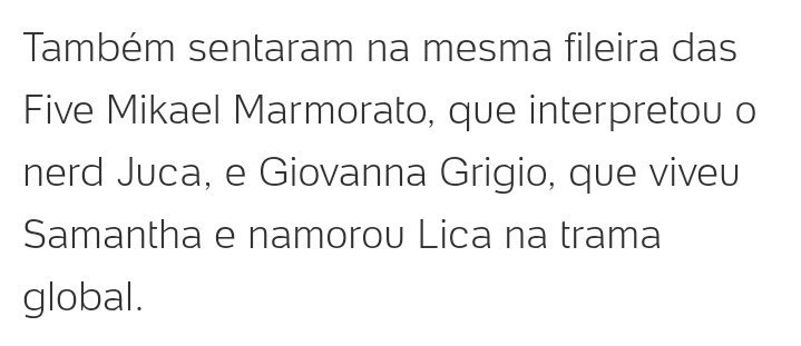 TagsLimantha's tweet photo. Matéria da UOL

Ai a gente vai ler e se depara com essa parte e cai as lágrimas 

Limantha 😭💕 https://t.co/kop2XKYrIe