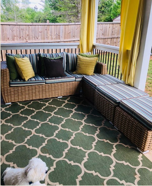 gooddegg's tweet photo. This Camia Sofa Set set offers all-weather resistant resin wicker that feels genuine and will last for many years. Plush cushions that are made from 100% polyester material, easily removable covers and are UV resistant.

https://t.co/qyGThUkUNS https://t.co/i08hyBburB