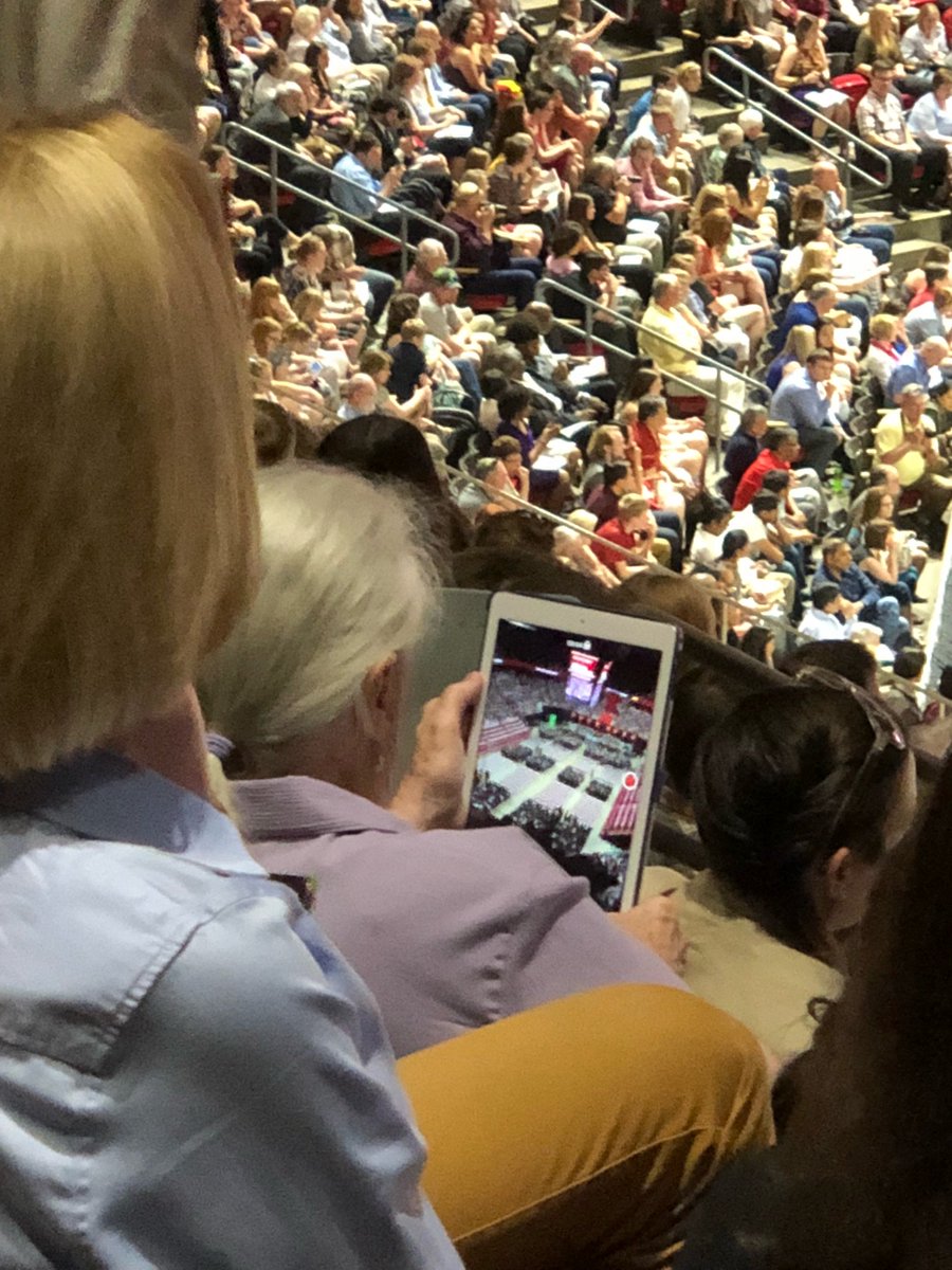 nelson_ted's tweet photo. Still going strong at ISU graduation @DanBarreiroKFAN https://t.co/baEIyAX9wW