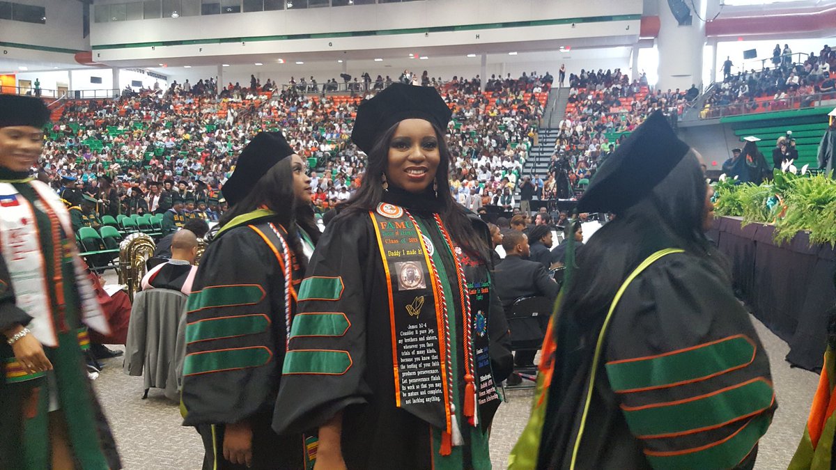 FAMU_1887's tweet photo. Oh happy day for #FAMUgradSpring18 graduates! https://t.co/8NOvnFf6Rp
