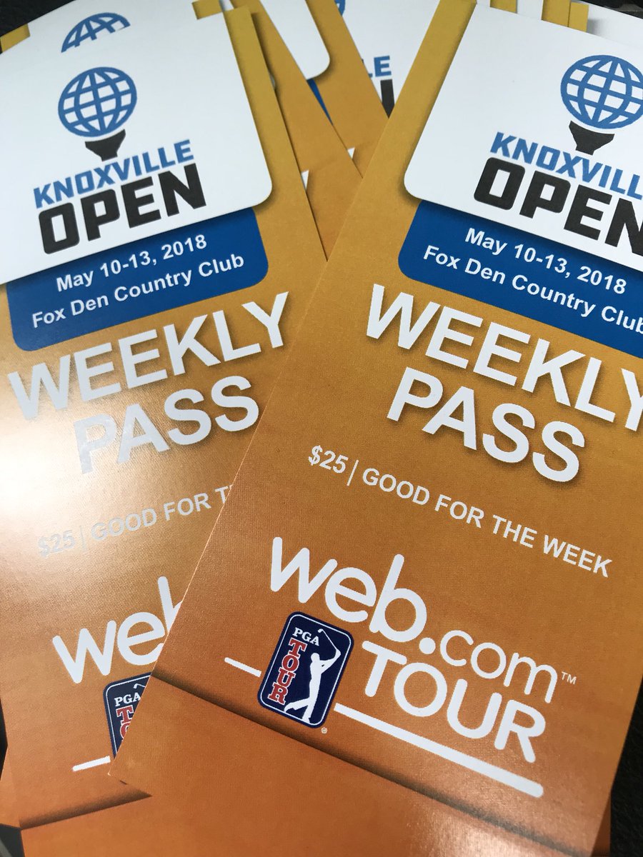 calhouns's tweet photo. We’re giving away passes to the @knoxvilleopen 

If you want to win a pair, follow us and #retweet for a chance to win!

Our giveaway goes live now and ends Sunday at 11:59 pm. We’ll be contacting winners to arrange a pickup on Monday. Good luck! ⛳️ https://t.co/xJAkwnrm3B