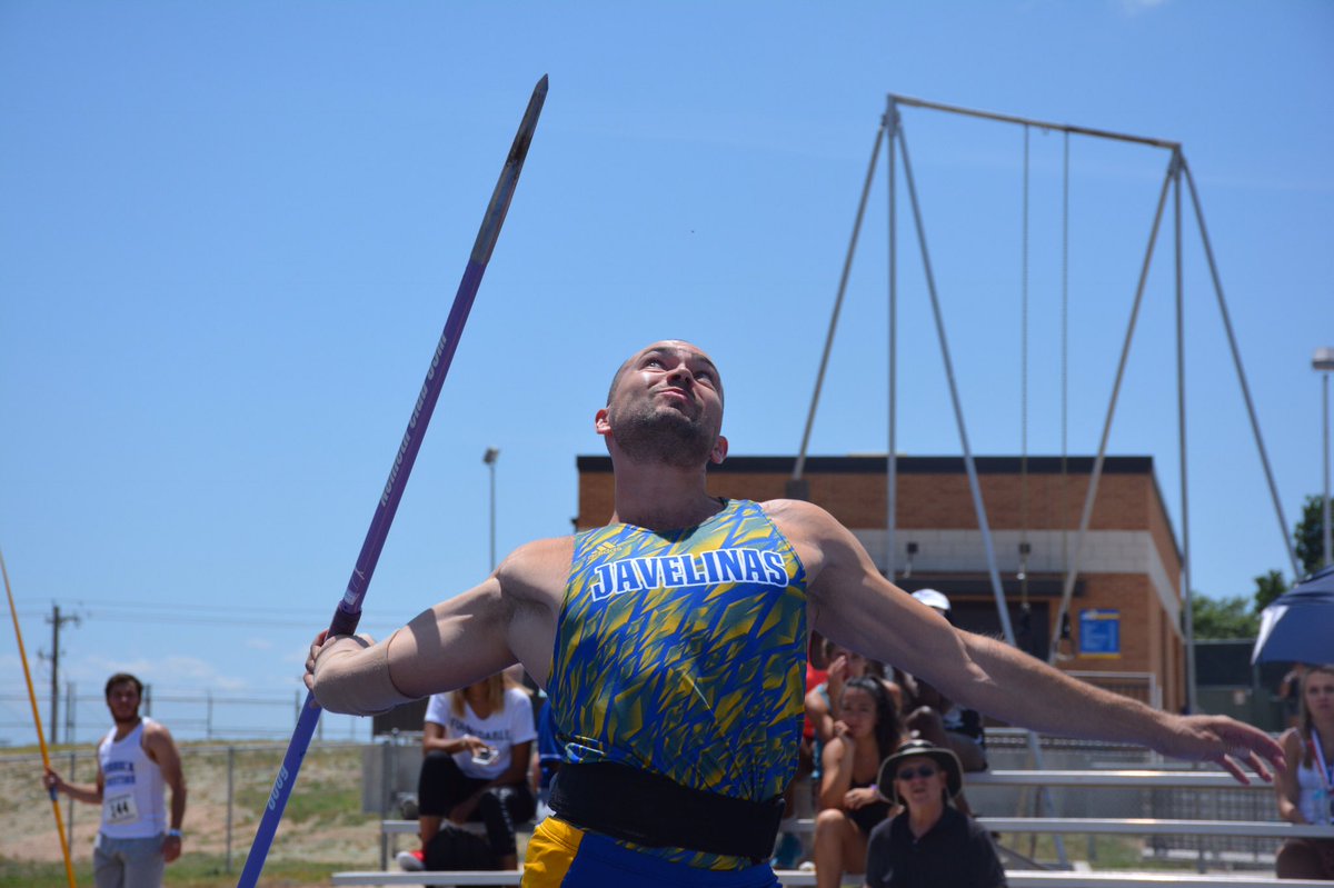 JavelinaTFXC's tweet image. Vitaly Zhgun finishes second in the men’s javelin! 🥈

#LSCtrack
#JavelinaSTRONG