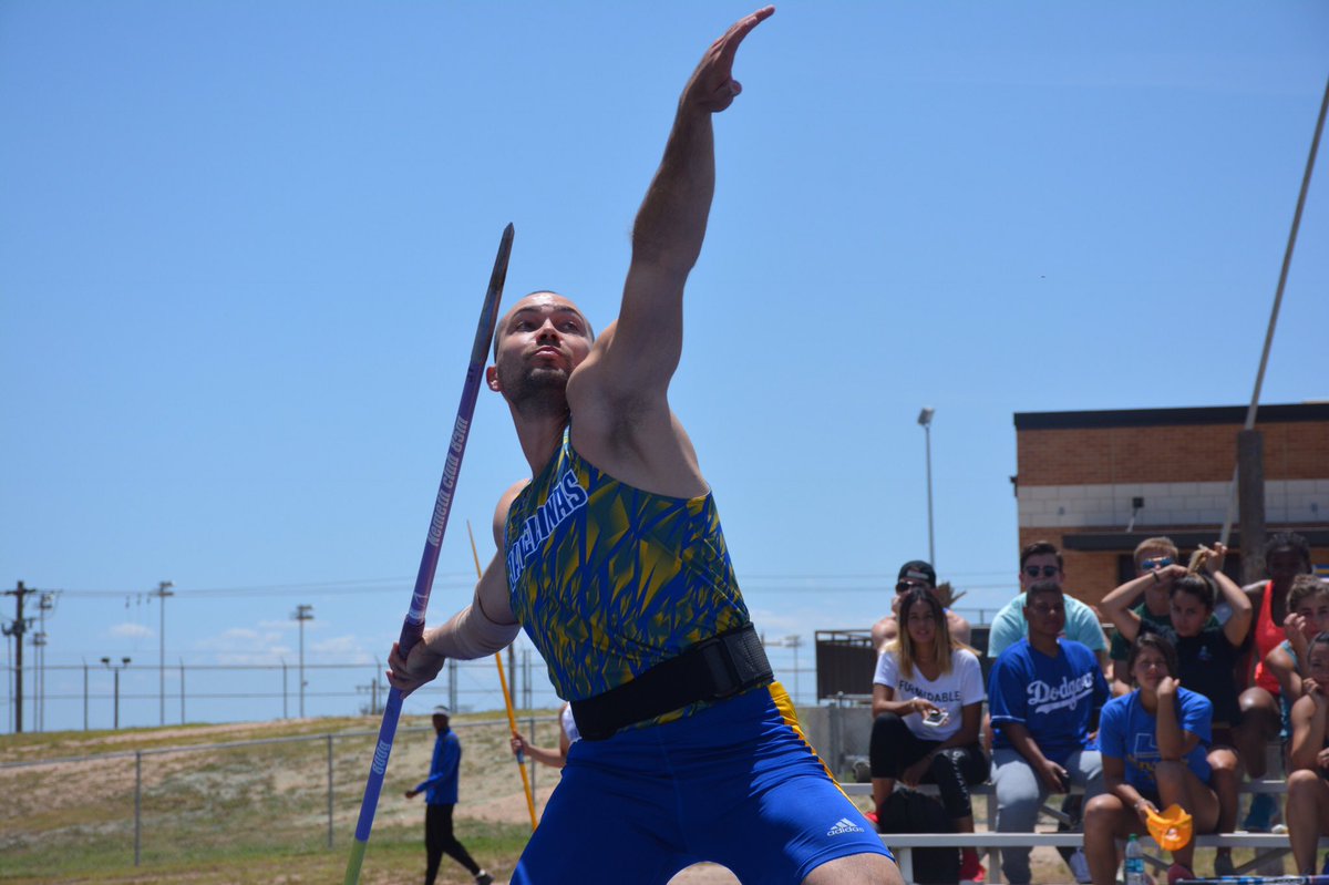 JavelinaTFXC's tweet image. Vitaly Zhgun finishes second in the men’s javelin! 🥈

#LSCtrack
#JavelinaSTRONG