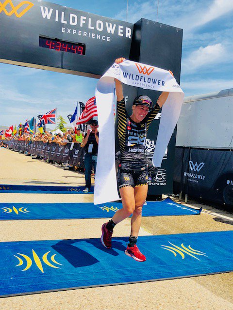 Heather Jackson takes the women's field for the Wildflower 2018 win! <a href="/hjacksonracing/">Heather Jackson</a>