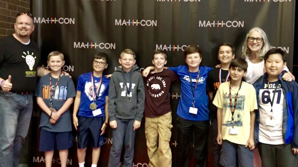 treyw97's tweet photo. Super proud of these Eight amazing Mathletes from @mckinneyisd! #MathCON2018 @MathCON @McKinneygifted #myMISD #MISDGT @mellmagee @SBWoodard1 @KarlaSchumach @KarenGreen5 https://t.co/CLRUeHQ4Eg