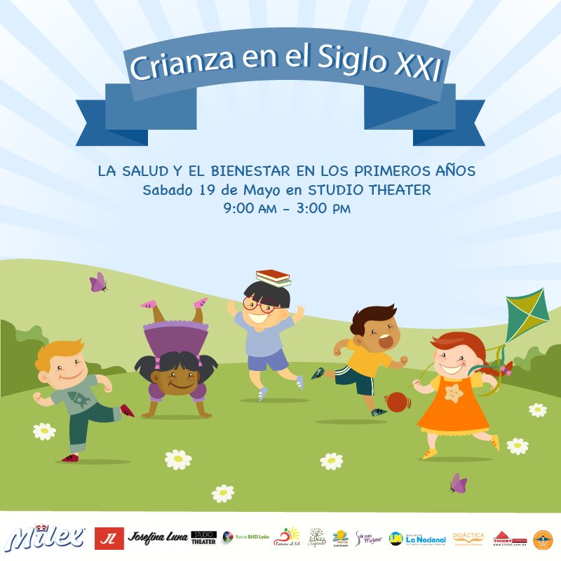 fifalunar's tweet photo. El curso que optimizará tus habilidades y cuidados en favor de tus hijos. Reconocidos  profesionales te ofrecerán informaciones valiosas sobre Salud, cuidados y bienestar infantil. El 9 mayo en @StudioTheaterDO. Boletas a la venta @ticketexpressrd https://t.co/uAe1EKOVHH