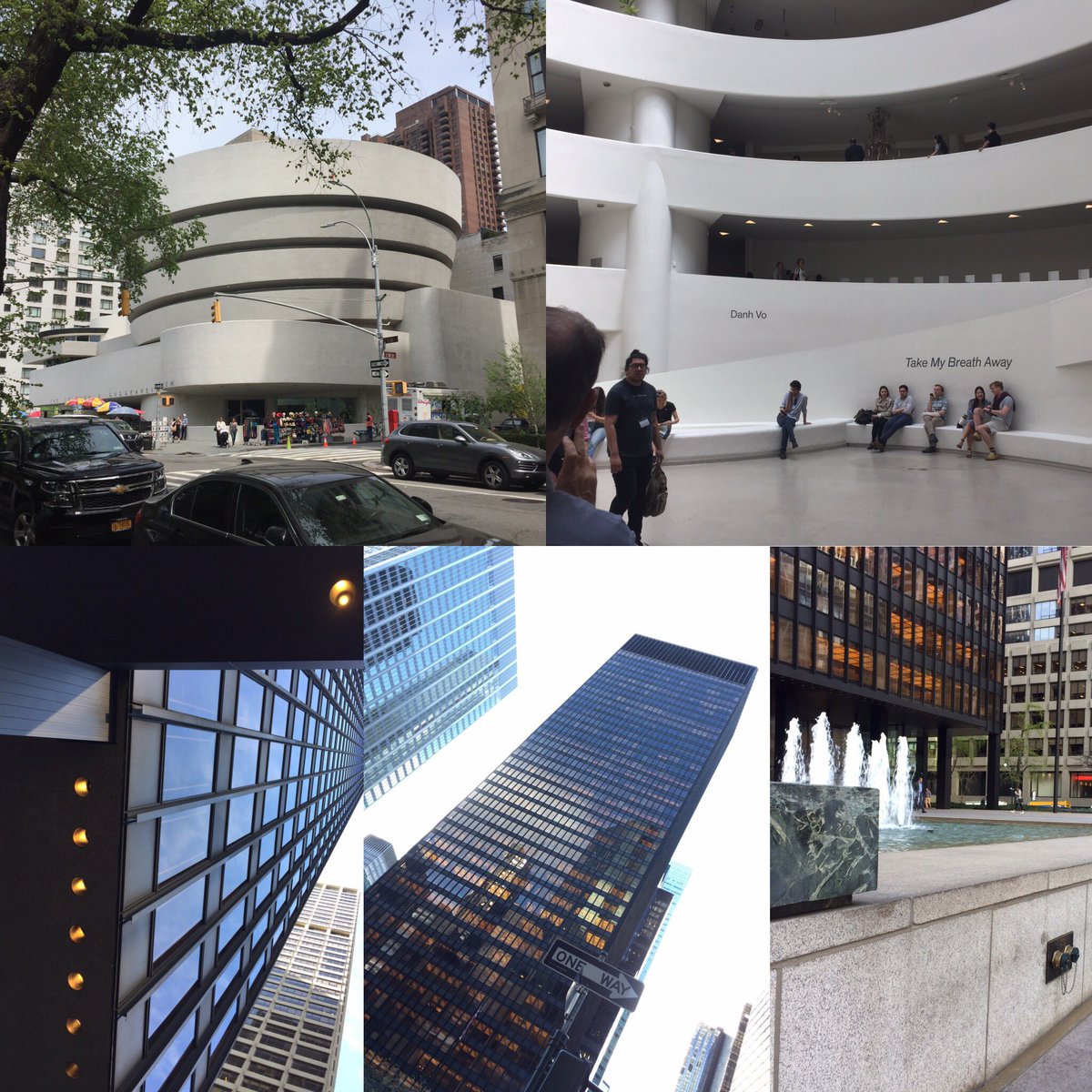 teranyblanco's tweet photo. @teranyblancoarquitectos en New York aprendiendo de los grandes arquitectos....Mies&amp;Wright #sinpalabras https://t.co/6JuokU3bSZ