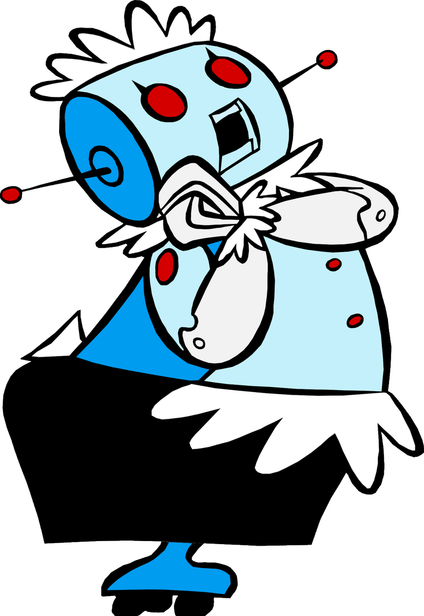 RoboticsTSF's tweet photo. Not all female robots are objectified - Rosie, the Jetson’s maid was matronly. Good to know that if a female #robot isn’t sexy, it's a servant #genderpolitics #robotics #sexbot #fembot #roboticsethics #machinelearning #metoo #robotlove #robotgender #thejetsons #female #timesup https://t.co/ZluSK1DPEa