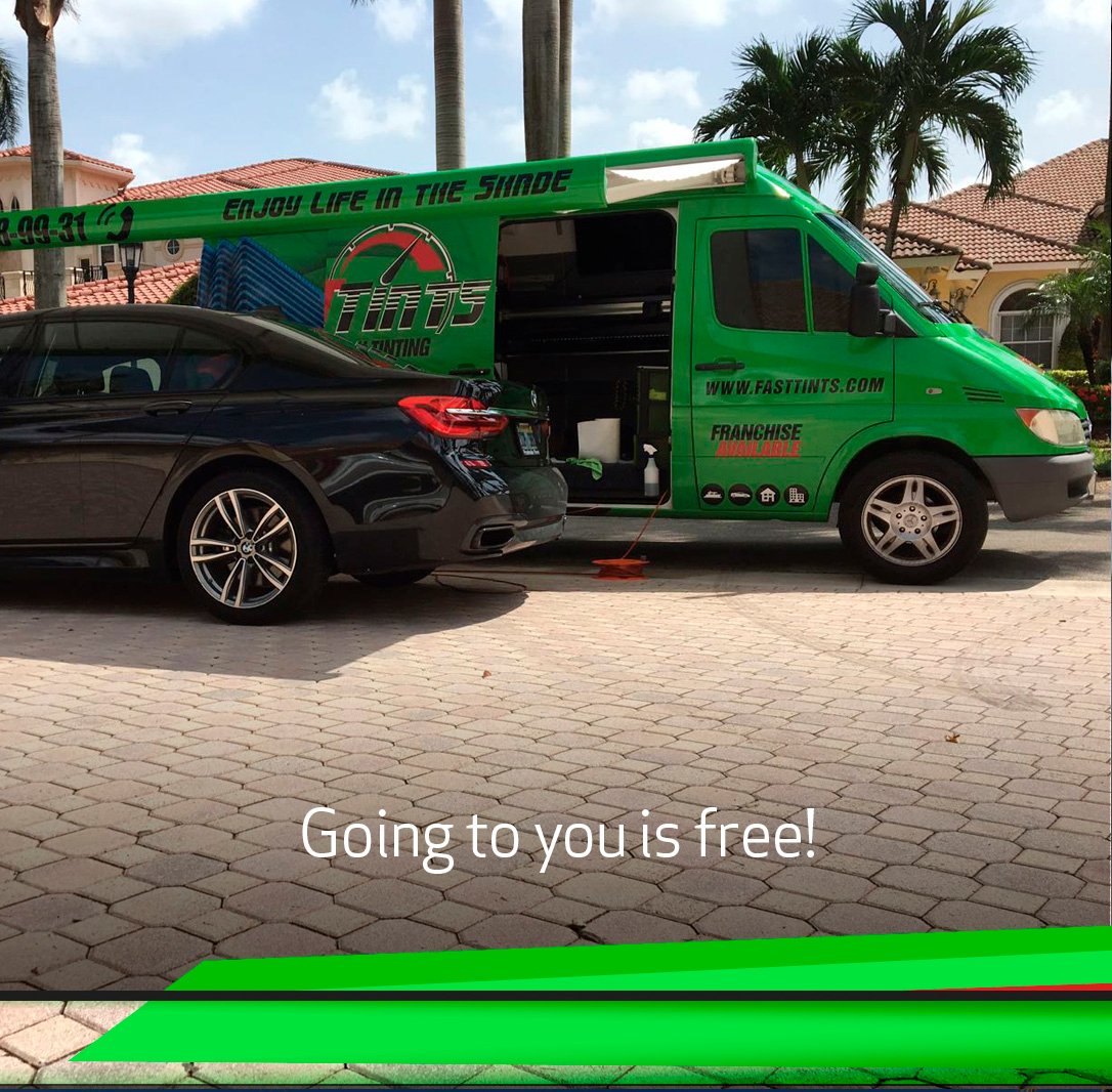 fasttints's tweet photo. Request your appointment, we will go to you without charging not even a dollar.
Contact us 888-508-9931 or Email us: info@fasttints.com
#FastTints #Franchises #Entrepreneur #Lifestyle #USA #Florida #Miami #Cars #Windows #Tint #CarsMiami #miamicars #Service #LifeMiami https://t.co/lq9EYzG4gc
