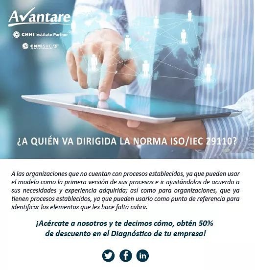 avantaremexico's tweet photo. Si estás certificado en MoProSoft, ya estas a solo un paso de Certificarte en la Norma ISO/IEC 29110
Contáctanos: https://t.co/SHtJuWGF03
#ISO #MoProSoft #EmpresasTI https://t.co/UWfdeDTKHO