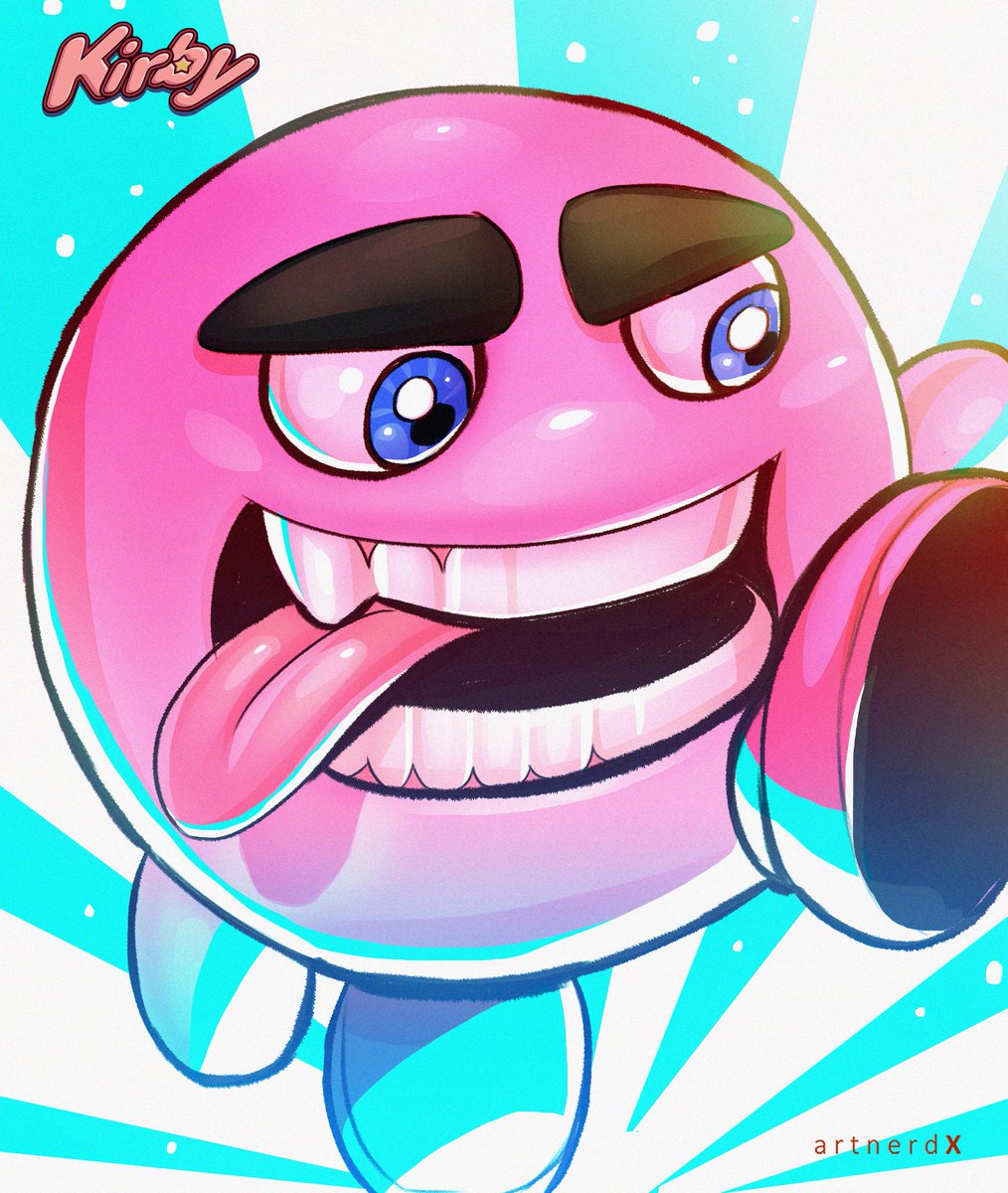 artnerdx's tweet photo. Kirby 
125/365 
#retrolegends 
#draweveryday 
#WeAreNigerianCreatives https://t.co/OsIIEX5tAH