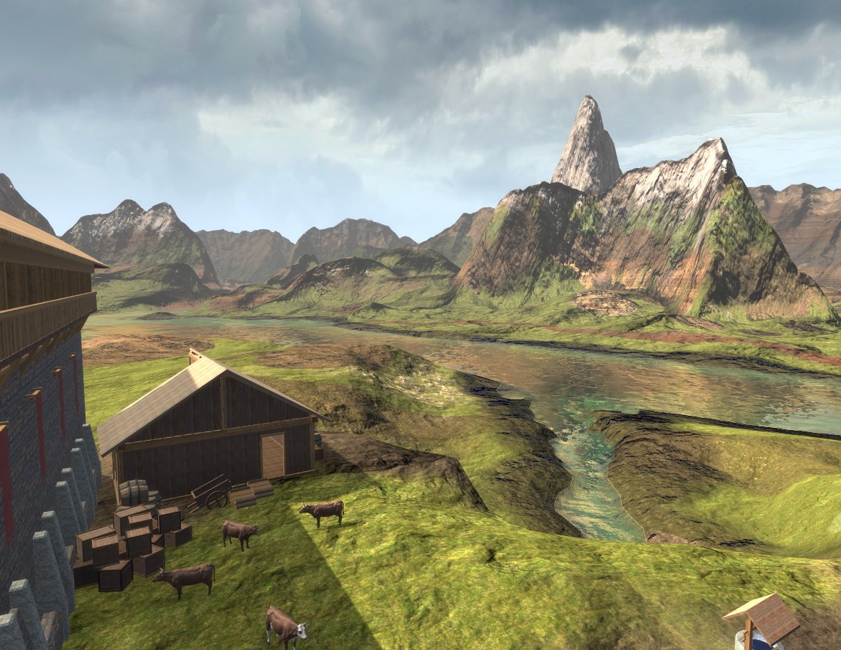 chasetailgames's tweet photo. The same scene after almost a month: texture overhaul with @AdamGoodrich's CTS and @DogmaticGaming's AQUAS.
#screenshotsaturday #nature #leveldesign #graphics #IndieGameDev #StringsofAmbivalence https://t.co/ExLRpfVvuu