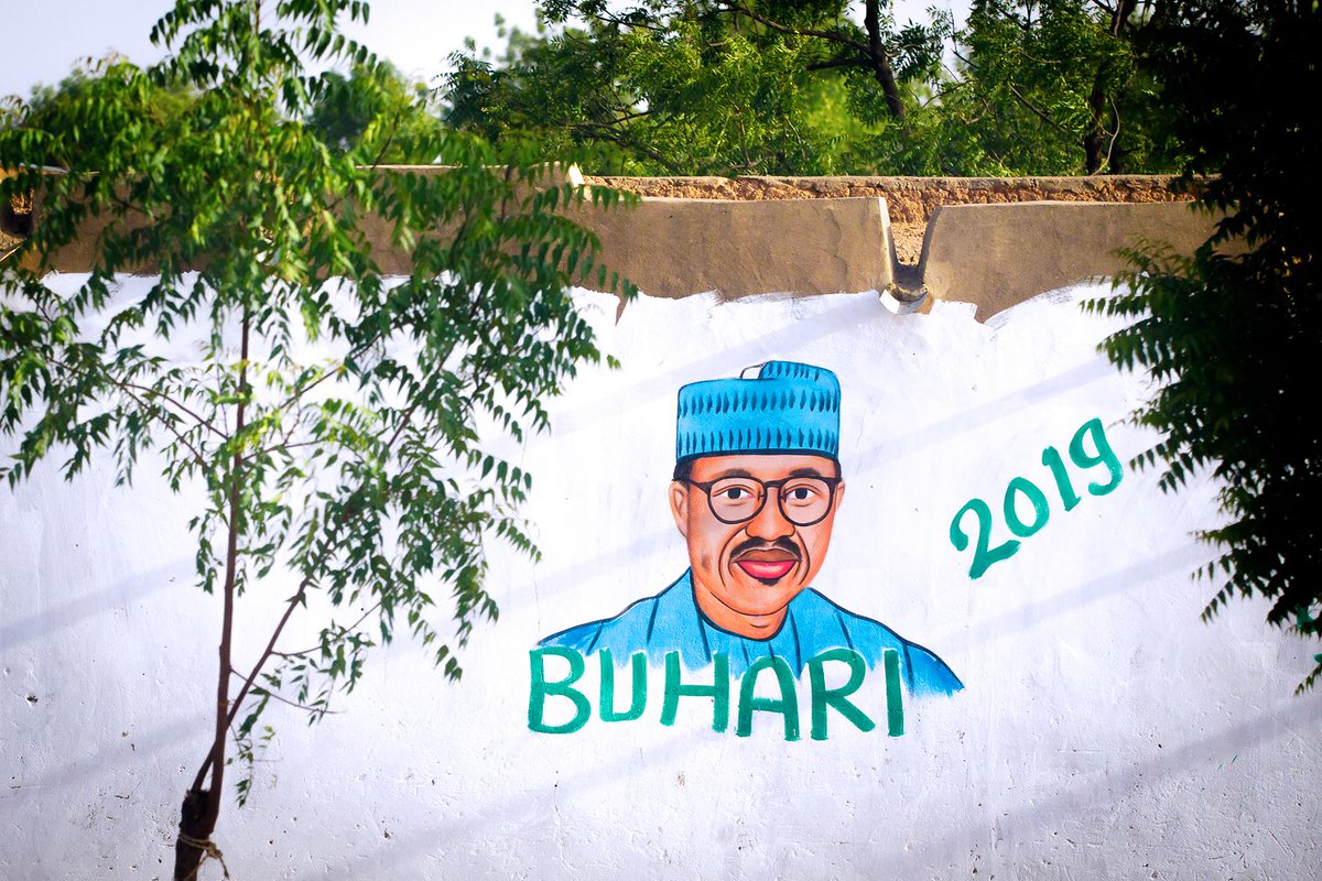 MBuhari's tweet photo. I am not in politics for fun, frivolity or to amass wealth. I have always been driven by a deep sense of commitment to make a difference to the lives of our people. And my decision to seek a second term in office is informed by this passion to truly serve Nigeria and Nigerians. https://t.co/hfq6qjVuN8