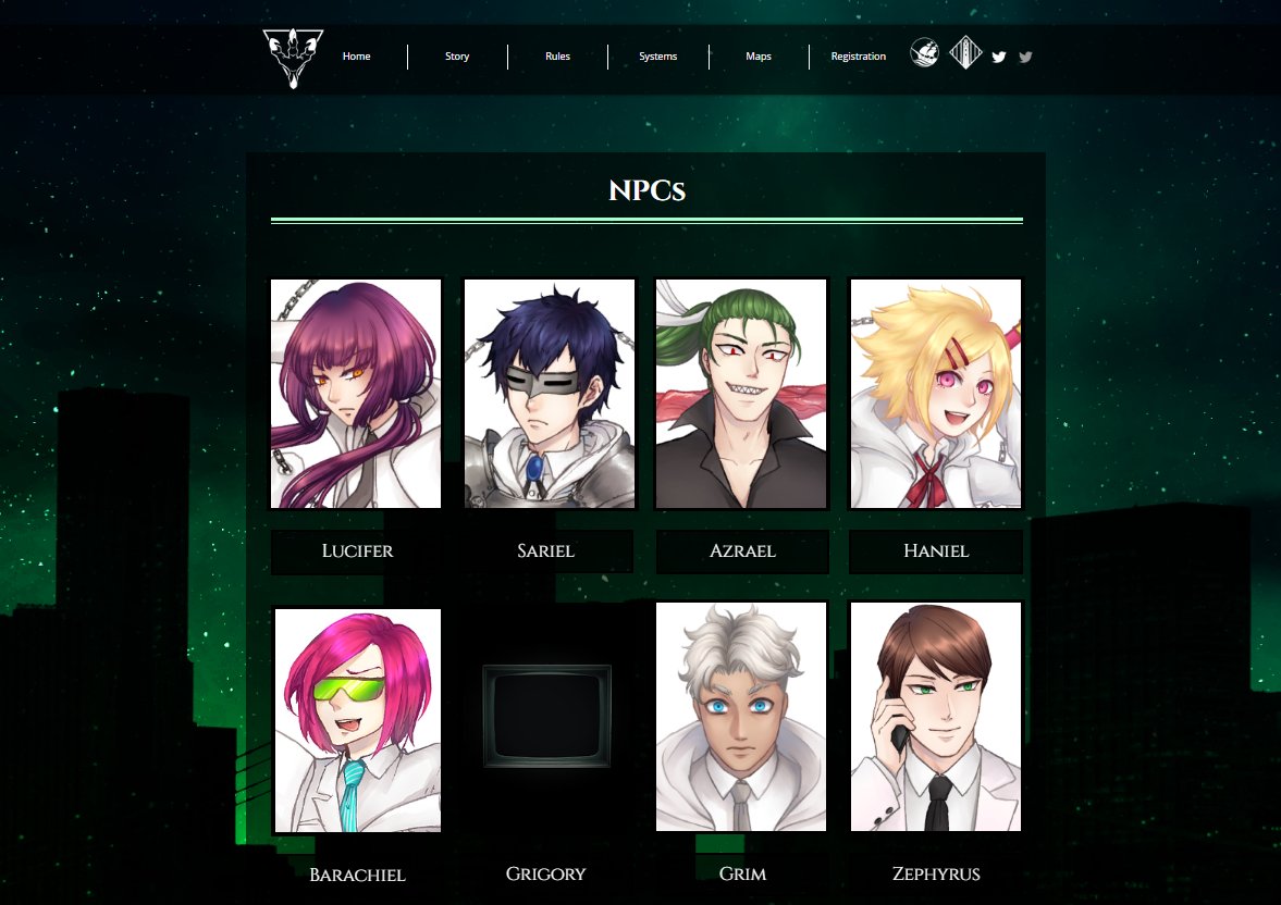 EArk_commu's tweet photo. [Update] NPCs 
สามารถคลิกดูข้อมูลเพิ่มเติมของยมทูตแต่ละคนได้ 
Link : https://t.co/fD2cG26ejL https://t.co/Jq2fBh6Al8