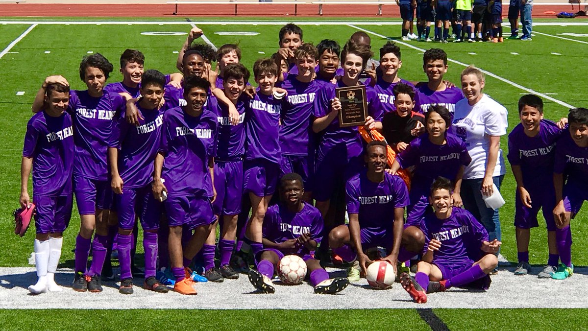 ForestMeadowMS's tweet photo. We are so proud of our 8th Boys Soccer!! Come back win for the Championship!  Great job! @mrscramer_fmjh @kerrijones03 #RISDGreatness #DistrictChampions https://t.co/MhLBNsV5TG