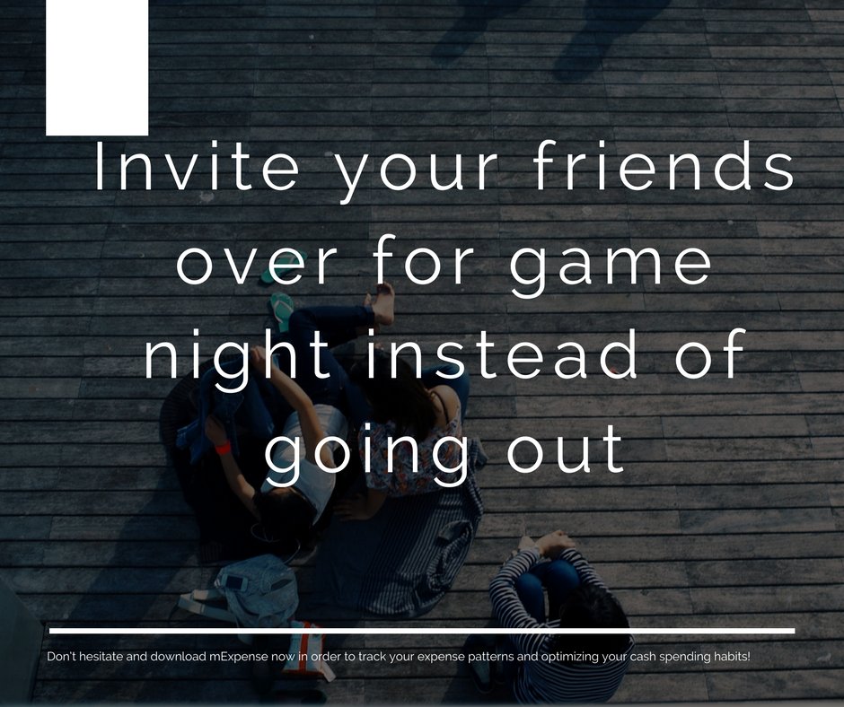 mexpenseapp's tweet image. Going out with friends can be expensive why not to change the habits and organize your own get together events. #Savemoney #Mexpenseapp