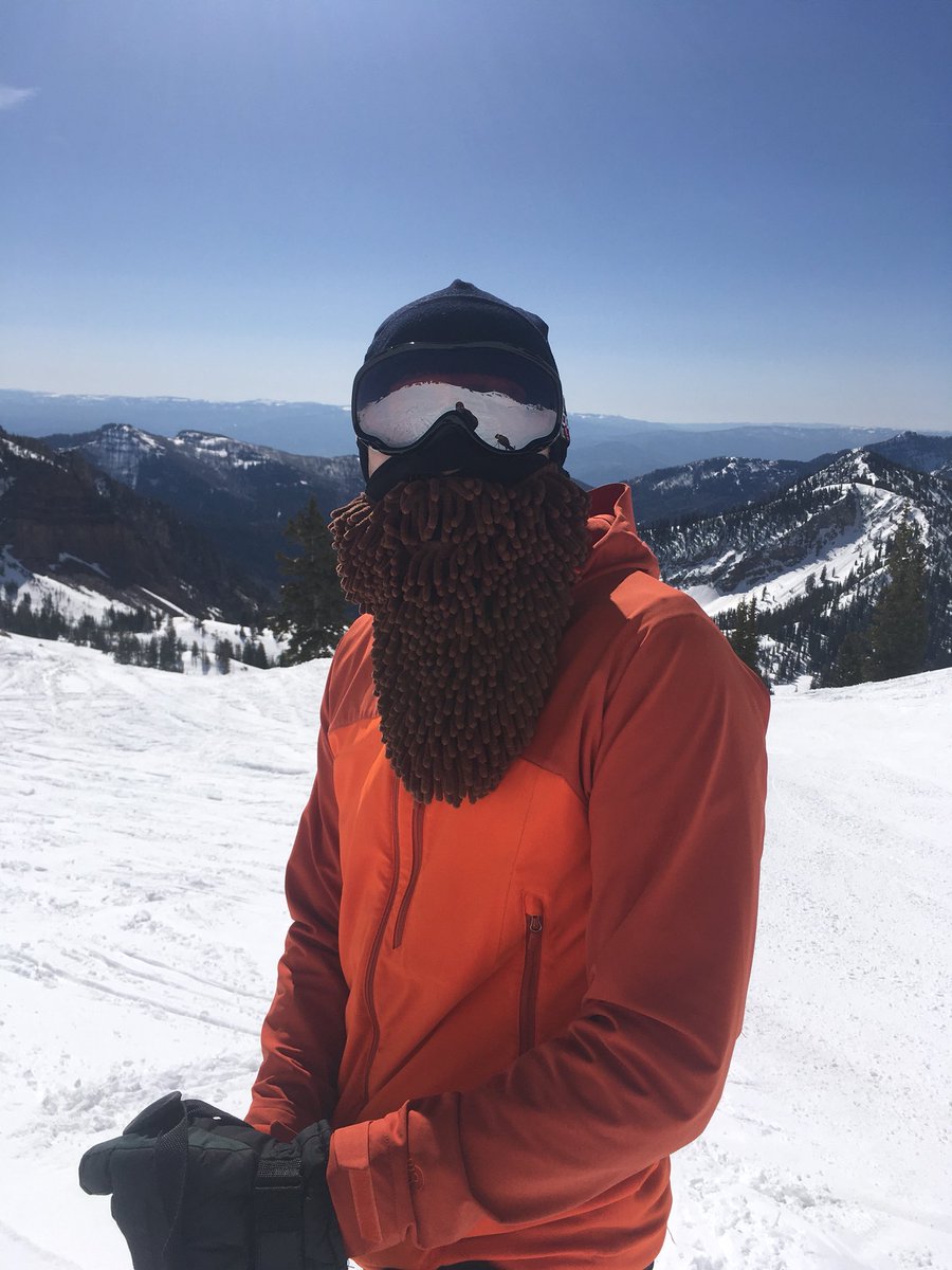 tvheidihatch's tweet photo. When your Miami brother comes to Utah in May to visit and ski. 😂 #beardski @Snowbird https://t.co/KQwOcH2LSo