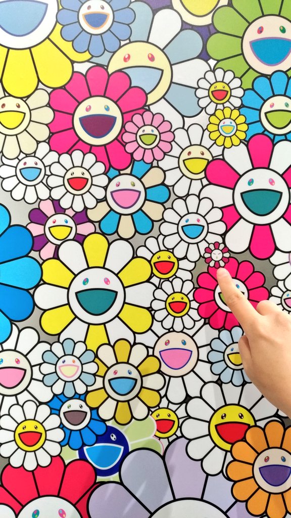 jlamk's tweet photo. Art makes us... appreciate the imperfections in life. #ArtMakesUs #MyVanArtGallery #ExploreBC #VAGxMurakami @VanArtGallery #TourismChallenge https://t.co/D8HGSQhBF3