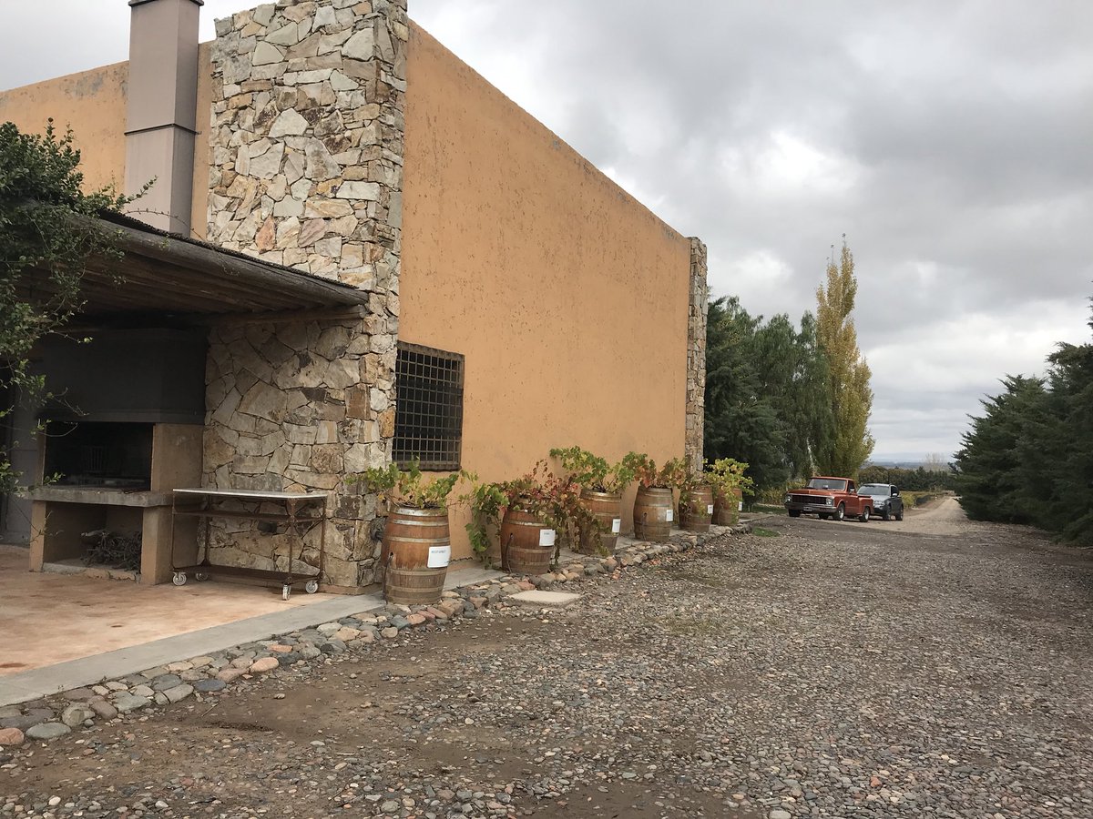 bonvino_ar's tweet photo. Un excelente recorrido por #FincaLaEscarcha. Con #SantiagoReta como anfitrión pudimos descubrir el secreto de la imagen del #Encubierto. Luego una degustación por las 5 etiquetas de la familia que tiene a #GiuseppeFranceschini crea en cada cosecha. Un paraíso en #tupungato https://t.co/62V8XJWjxw
