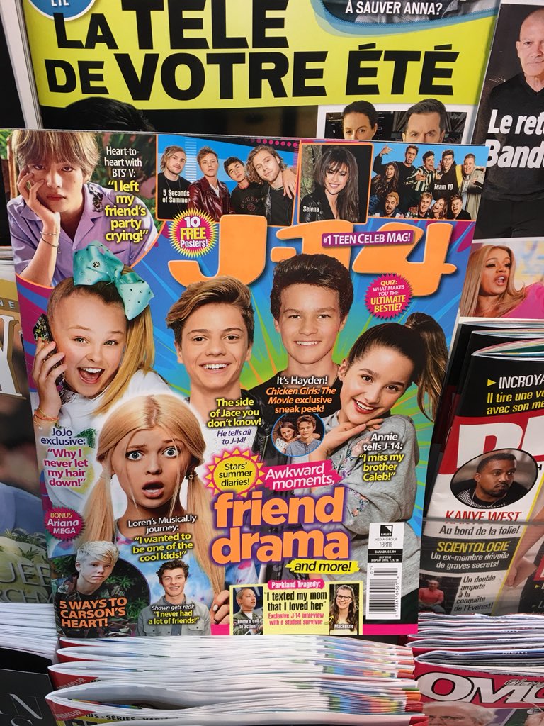 mouna_1010's tweet photo. @choi_bts2 @BTS_twt V's  in J-14 magazine 😍😍

@J14Magazine
#PremiosMTVMiaw
#MTVBRKPOPBTS 
#MTVLAKPOPBTS 
#BTS 
#RoarForChange
@bts_bighit @BTS_twt 
#IPURPLEU #BigHit #BTSARMY 
#V #kimtaehyung #뷔 #김태형 #Meet_v
#방탄소년단  #taehyungarmyslovesyou 
#taehyung #btsV https://t.co/Y7tbhd9Po9