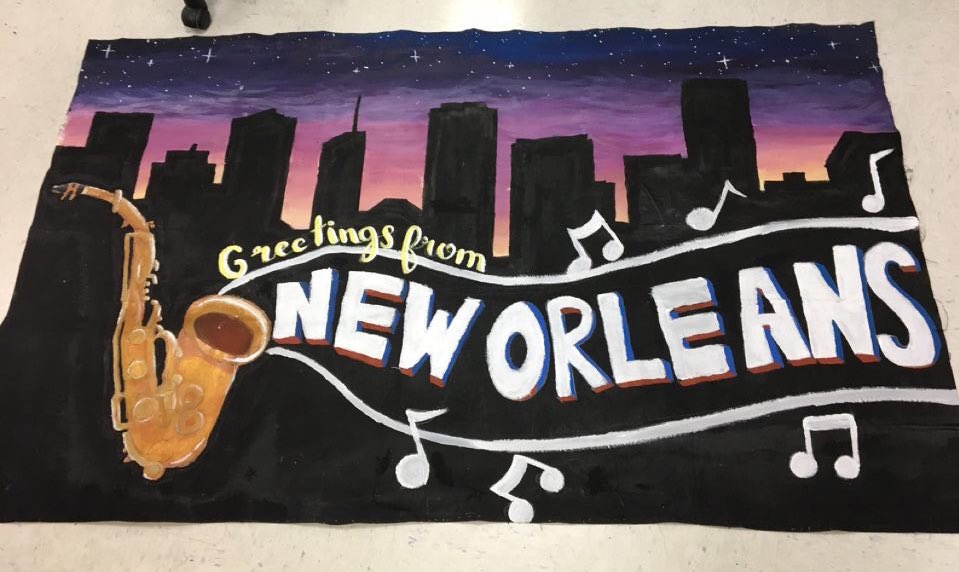 #2018CvHSProm The finished banners were on display last night! Thanks to our officers who worked diligently to finish them!
