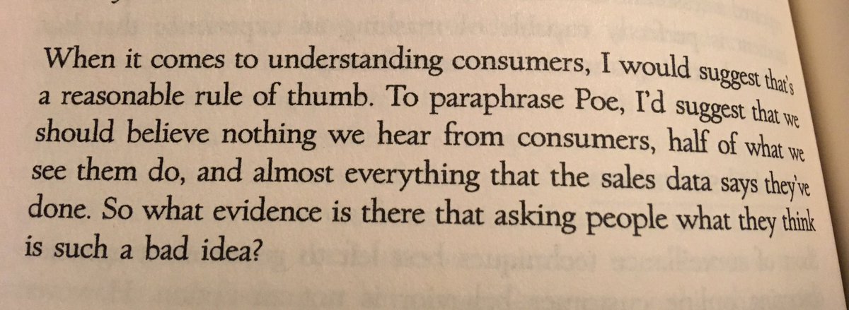 bergsie's tweet photo. @fransdegroot #bitsing. Focus on the #financialfacts. “....everything that the sales data says....” Extract from Consumer.olgy by Philip Graves. https://t.co/dPBASGhcJT