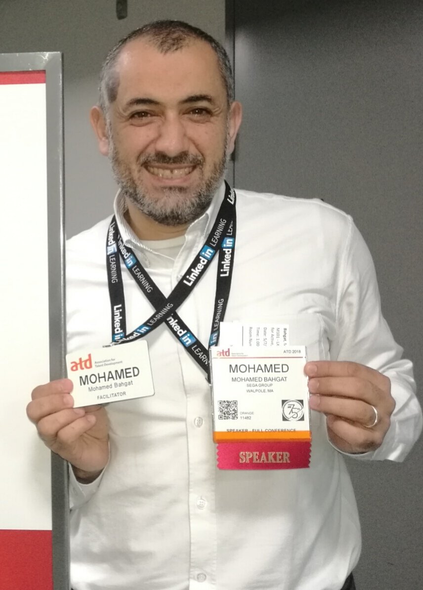 2mbahgat's tweet photo. Wearing my 2 global international badges :)
My #atd international facilitator badge &
My #SeGa_Group CEO badge
#atd2018
#FIRST_FRAMEWORK
#Global_Exposure
#Global_Contribution https://t.co/Fli2PGabbk