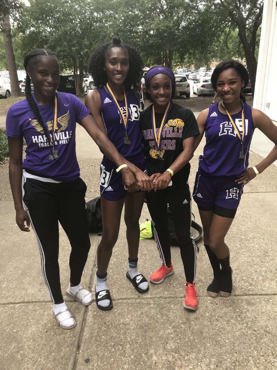State Runner-Up 4x2 Relay Team!   🐅 #WeAreHahnville