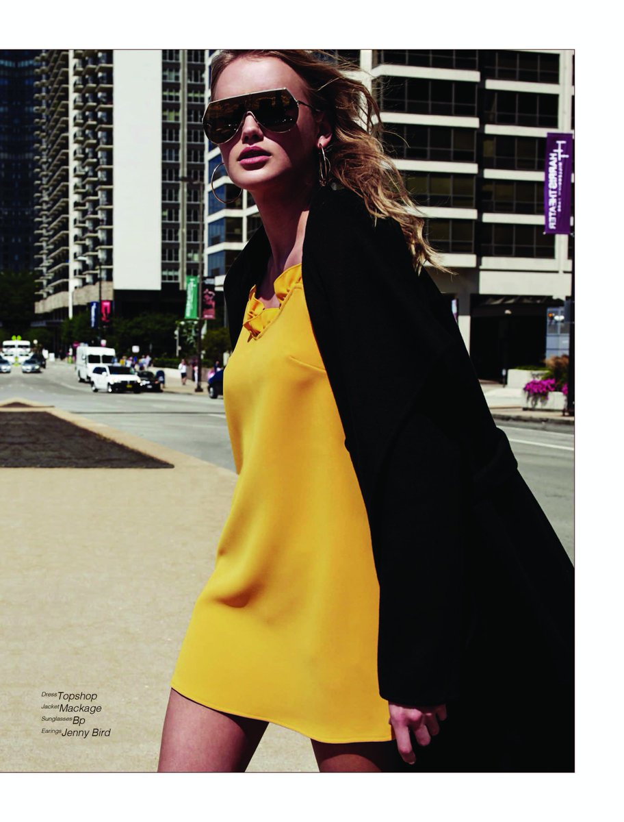 chloe_magazine's tweet image. Mustard is the new black in the #CHLOESS18 BIG CITY fashion editorial | Styled by @namanicks | Captured by #LukeSchneider | Brands: @topshop @Mackage || Full editorial online chloemagazine.ca