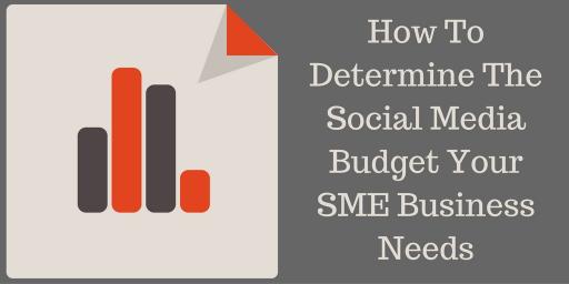 Determine The Social Media #Budget for Your #SME Business 
by <a href="/tonyrestell/">Tony Restell</a> app.quuu.co/s/aypnoy